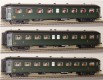 40196 LS Models Set of 3 Passenger cars type Rapide Nord